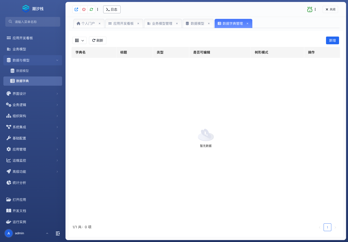 数据字典