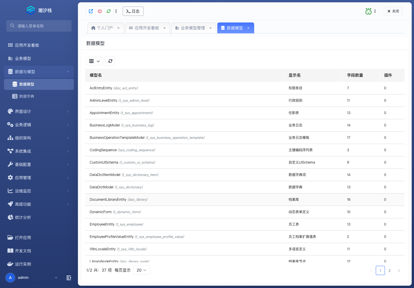 数据模型