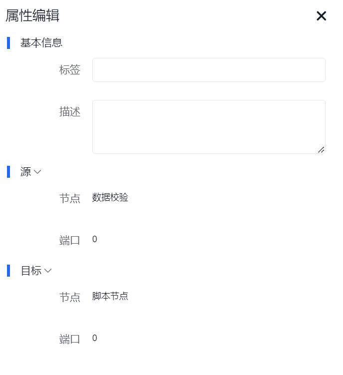 连线属性